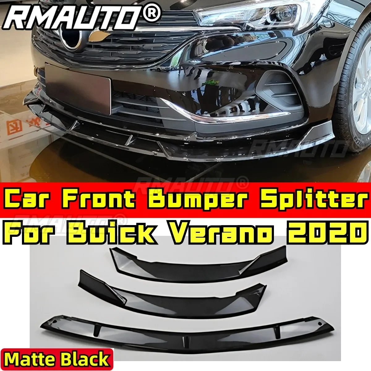 

Диффузор переднего бампера, совместимый с Buick Verano 2020, комплект кузова, передняя крышка, фартук, защитный спойлер, автомобильные аксессуары