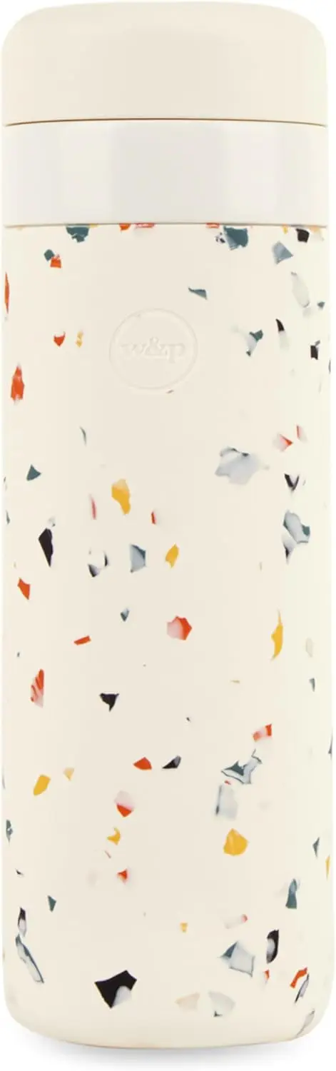 

Термос-бутылка 20 унций с керамическим покрытием для сохранения вкуса, герметичная и пригодная для мытья в посудомоечной машине