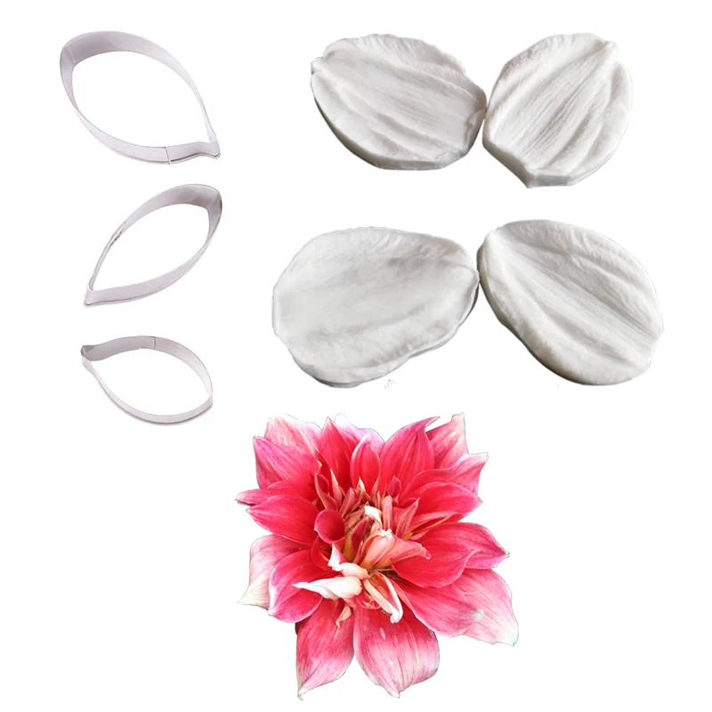7Pcs Dahlia Flower … - image