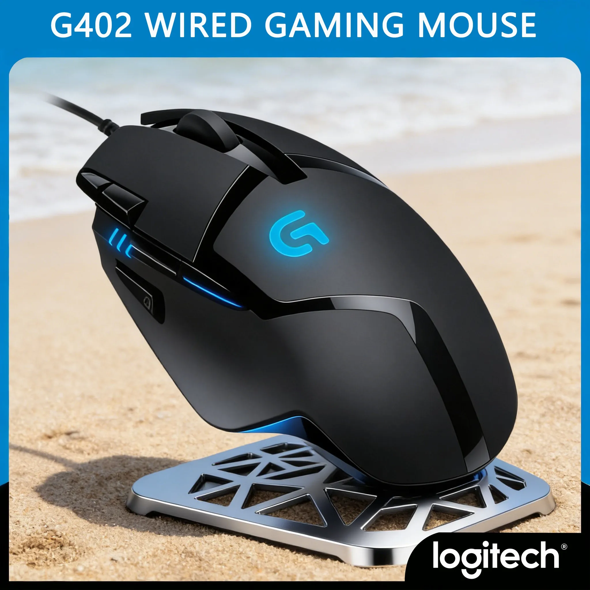 

Logitech G402: Comfortable Design for Competitive Gamers