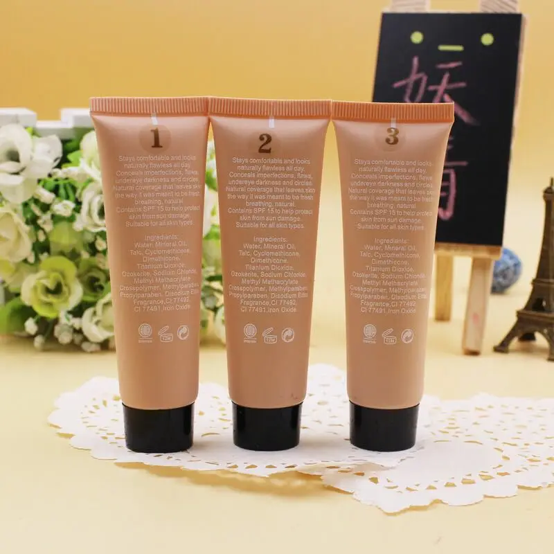 BB Cream Concealer Based Full Coverage Cream Waterproof Long-Lasting Liquid Acne Spot Korean Makeup Concealer Cosmetic