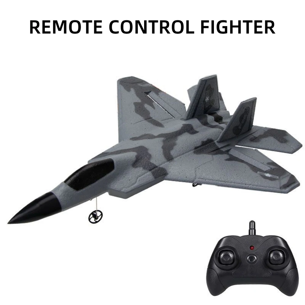 

FX622 2.4G Remote Control Glider Fixed Wing F22 Fighter Airplane Foam RC Aircraft For Boys Girls Birthday Christmas Gifts