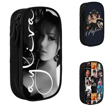 Trousse à crayons Star Ayliva Rared pour enfants, sac à stylos mignon, grande capacité, fournitures scolaires, cadeaux