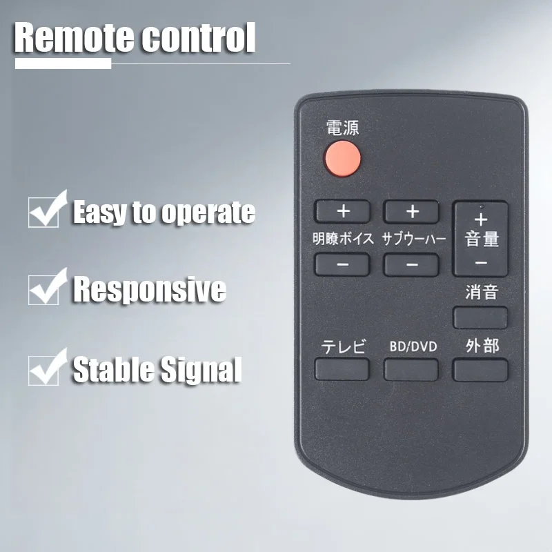 

PerFascin Replacement Remote Control fits forN2QAYC000061Home Theater System PanasonicSC-HTX530-K SC-HTB550-K SC-HTX730-K SC-HTB