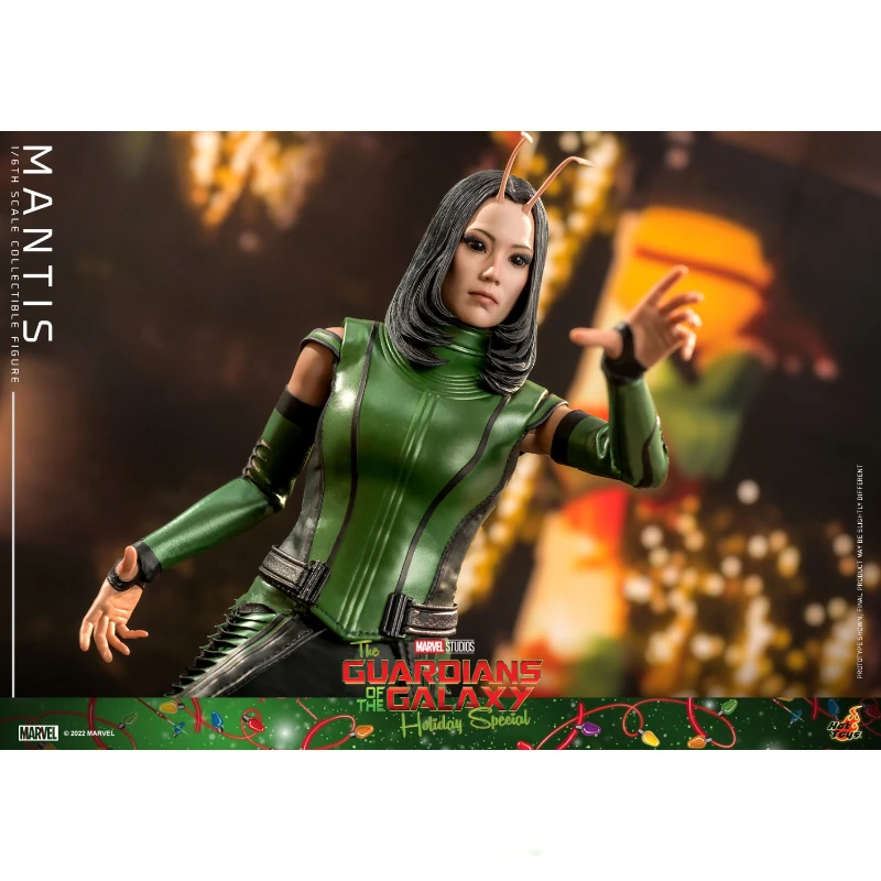 HotToys-Mantis Guardians of the Galaxy Natal Figura De Ação Especial, Modelo De Animação, Coleção De Presente De Brinquedo, 1:6, TMS094, Em Stock