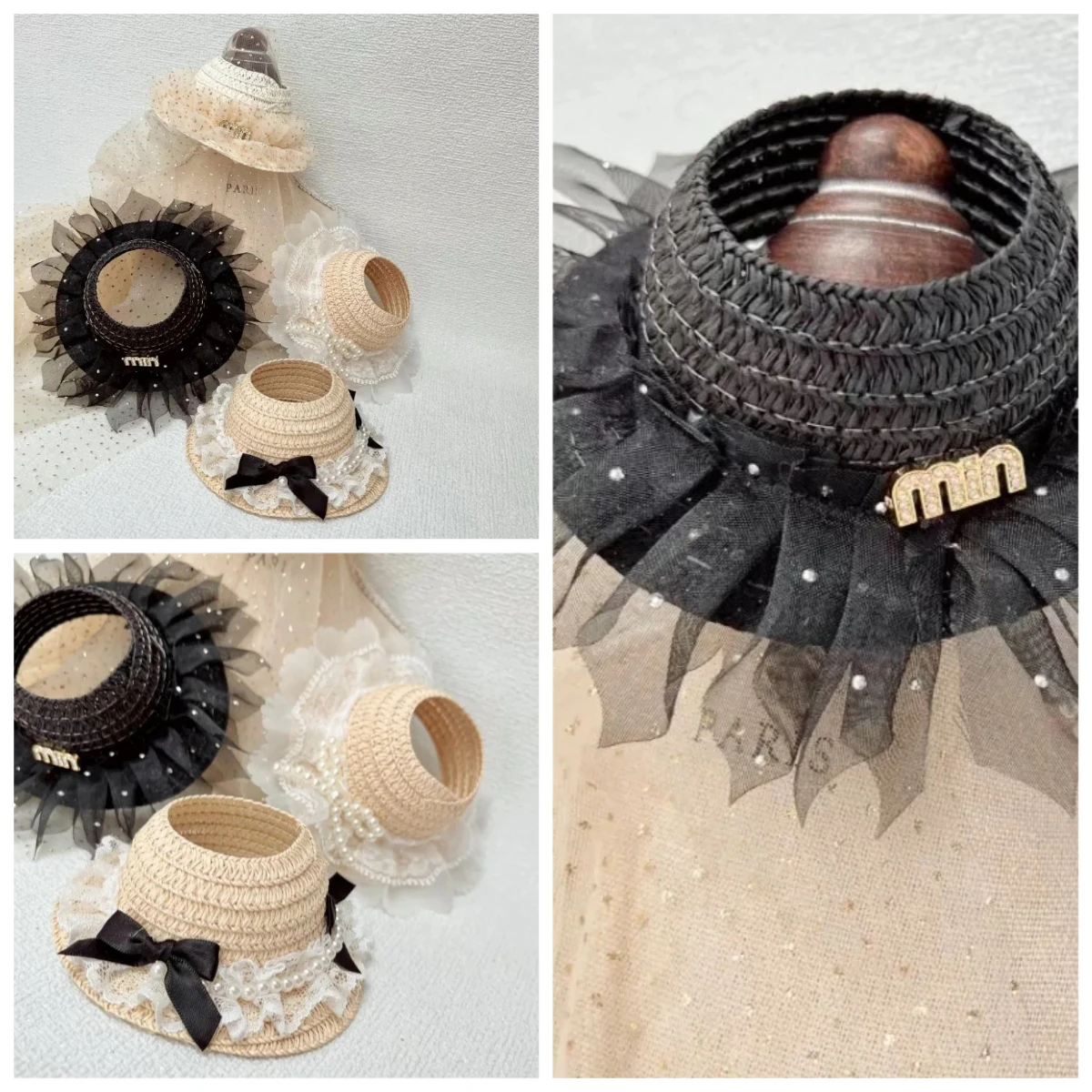 

Аксессуары для лабубу 17 см. Модное украшение шляпы от солнца и подходящее, протекающий цилиндр, элегантная уличная шляпа от солнца, женское украшение.