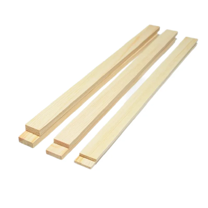 10 Pcs 5-10mm Ceramic Clay Board Guide Pine Wood Strip Wooden Ruler Ceramic Tool Rolling Clay Cutting Tool Solid Wood Guide Rail