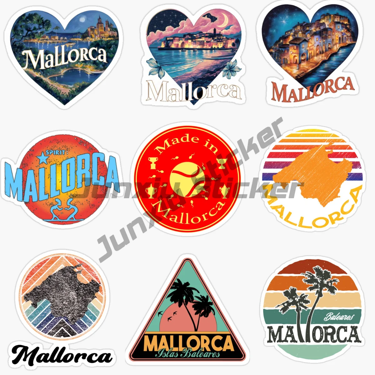 

Spain Mallorca Scenic Car Stickers Vinyl Self-adhesive Decor Decal