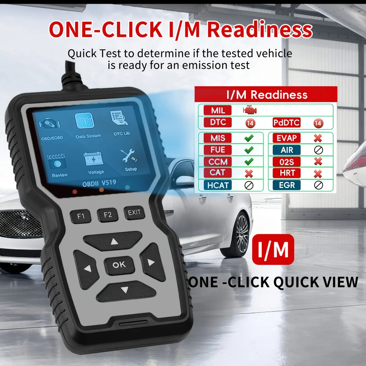جهاز اختبار تشخيص خطأ السيارة V519 قارئ رمز Obd، الماسح الضوئي Obd2 لتصفية رموز الخطأ، معدات صيانة المركبات، الماسح الضوئي المحمول، مكونات يدوية، أداة تشخيصية متينة ومتينة وعالية الجودة، فنيينيات السيارة #3