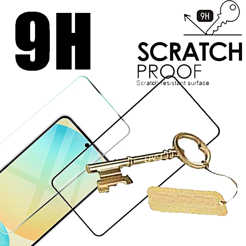 4 قطعة الزجاج المقسى لسامسونج غالاكسي S24FE S23 S21 S20 FE واقيات الشاشة زجاج واقي الجبهة Hd S24 S 24 Fe غطاء الفيلم