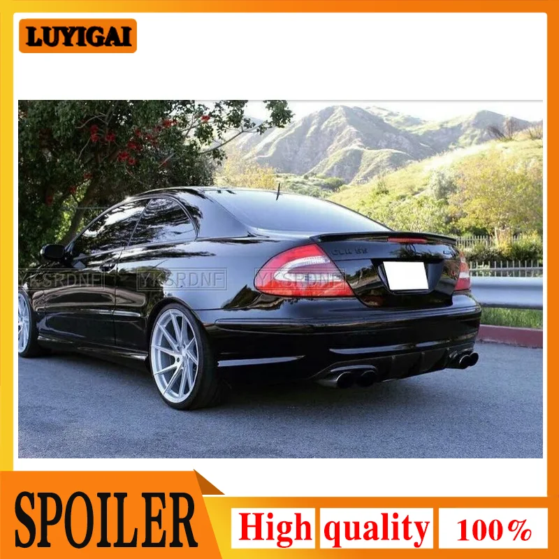 Für 2004 bis 2007 Mercedes-Benz W209 CLK200 280 350 55 63 Spoiler Kohlefaser/FRP-Material Auto-Heckflügelspoiler