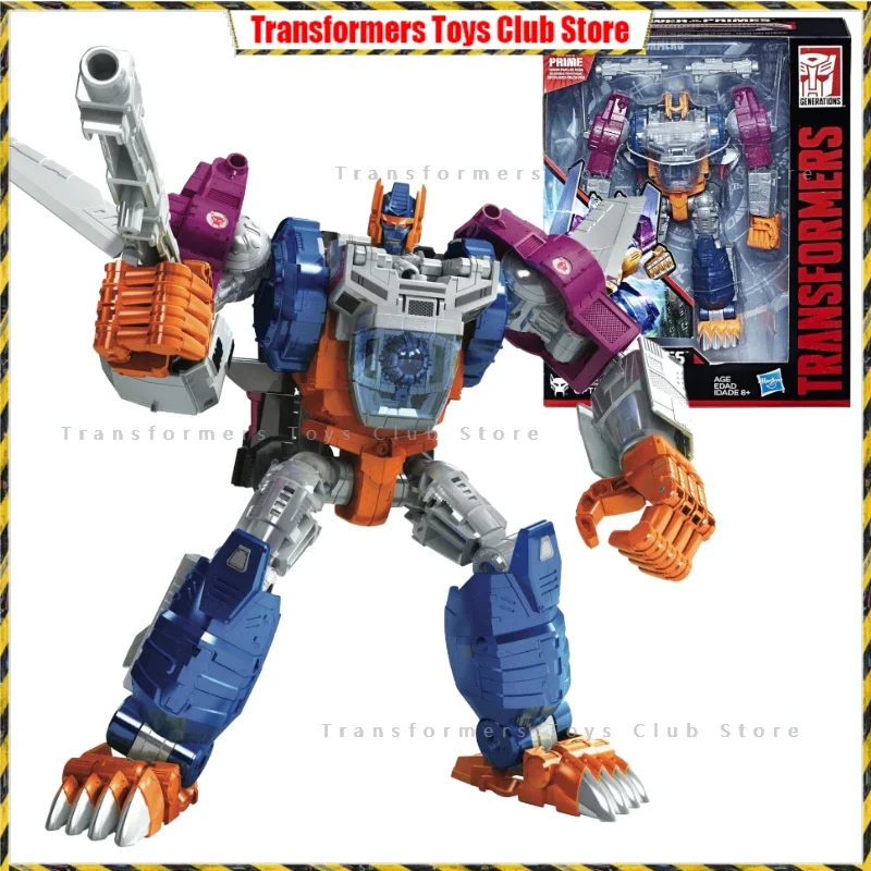 In Stock Transformers Power of The Primes Leader Class Evolution Optimal Optimus Action Figure Model Collection Toy Gift