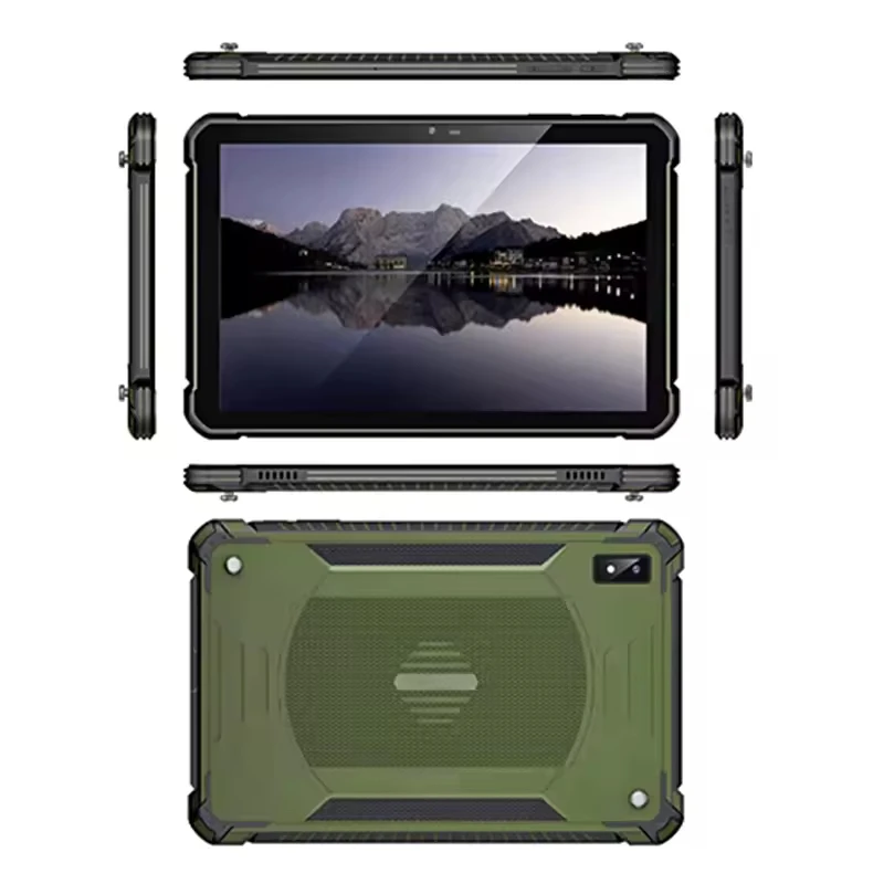 10.1 Inch Rugged Tablet MTK8788 Octa-core 2.0Ghz Shockproof Rugged Tablet 8000mAh 8GB+256GB Industrial Tablet PC