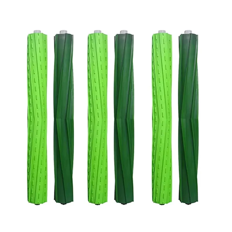 KEOL-Juego de cepillos de rodillo de repuesto-3 piezas para Irobot Roomba I, J&E Series, goma multisuperficie para I3 I7 E5 J7 I4 I7+