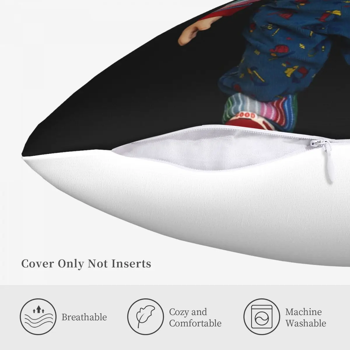 تشاكي 00718 غطاء وسادة وسادة المنزل Dakimakura كيس وسادة غطاء وسادة