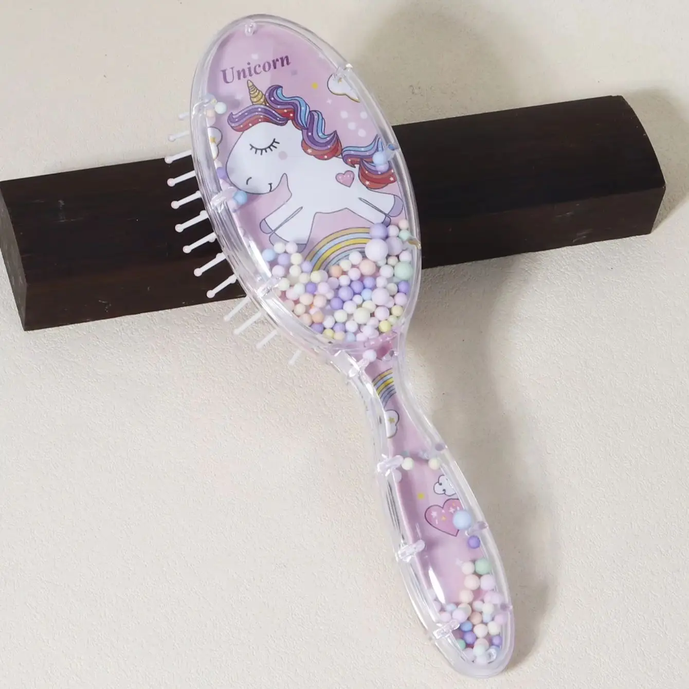 cute cartoon comb scalp massage air cushion hair brush women\'s hair comb portable tool Special for real hair wigs