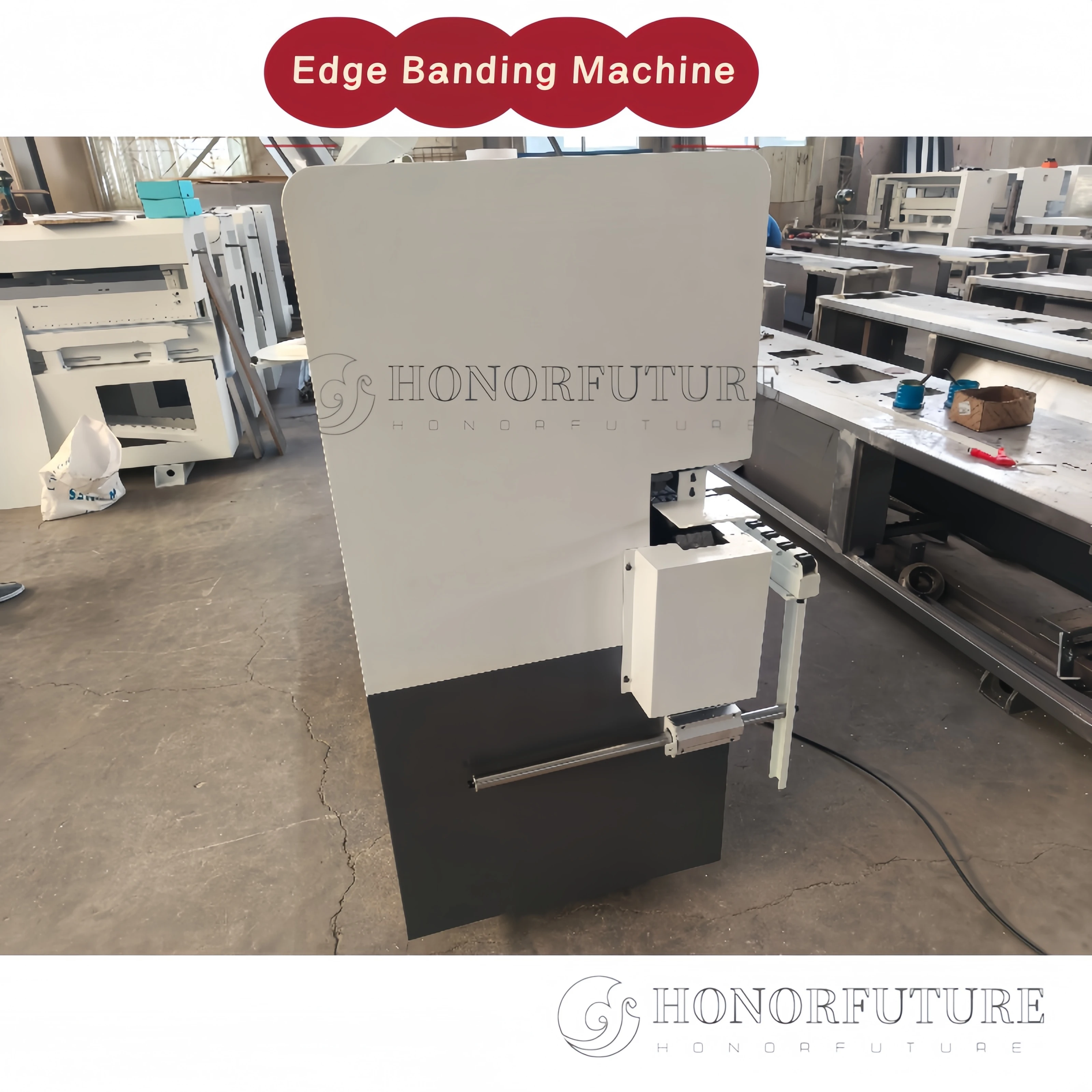 Muti-functional Wood MDF PVC Strip Glue Edge Bander with Scraping Buffing Straight Line Automatic Edge Banding Machine for Sale