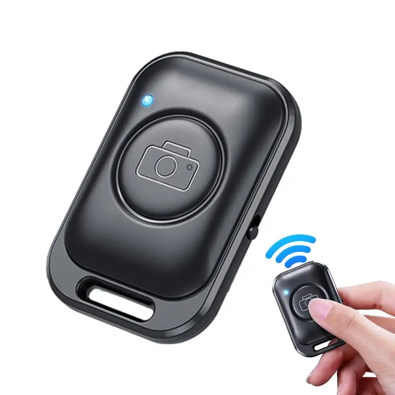 Wireless Bluetooth-compatible Remote Control Button Controller Self-Timer Camera Stick Shutter Release Phone Selfie for Tik Tok