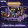 Sanrio Kuromi Amethyst Castle Patchwork Building Blocks 2 Kuromi Character Assembling Toy Duży model budynku Prezent dla dzieci 3