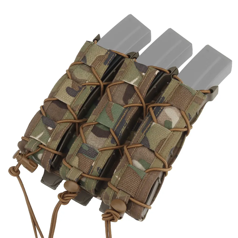 Bolsa triple carga tipo tigre para UMP9/MP5 Airsoft – Molle - imagen 5