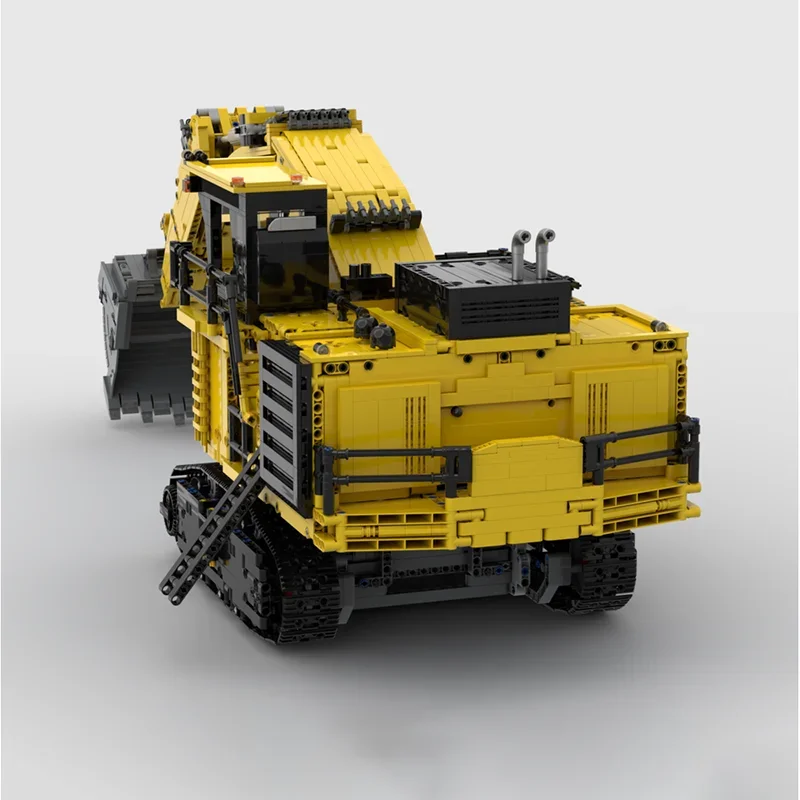 Moc Bausteine Caterpillar 6020b Bagger Bagger Technologie Modulare Ziegel Modell Geschenke Weihnachten Spielzeug DIY Sets Montage