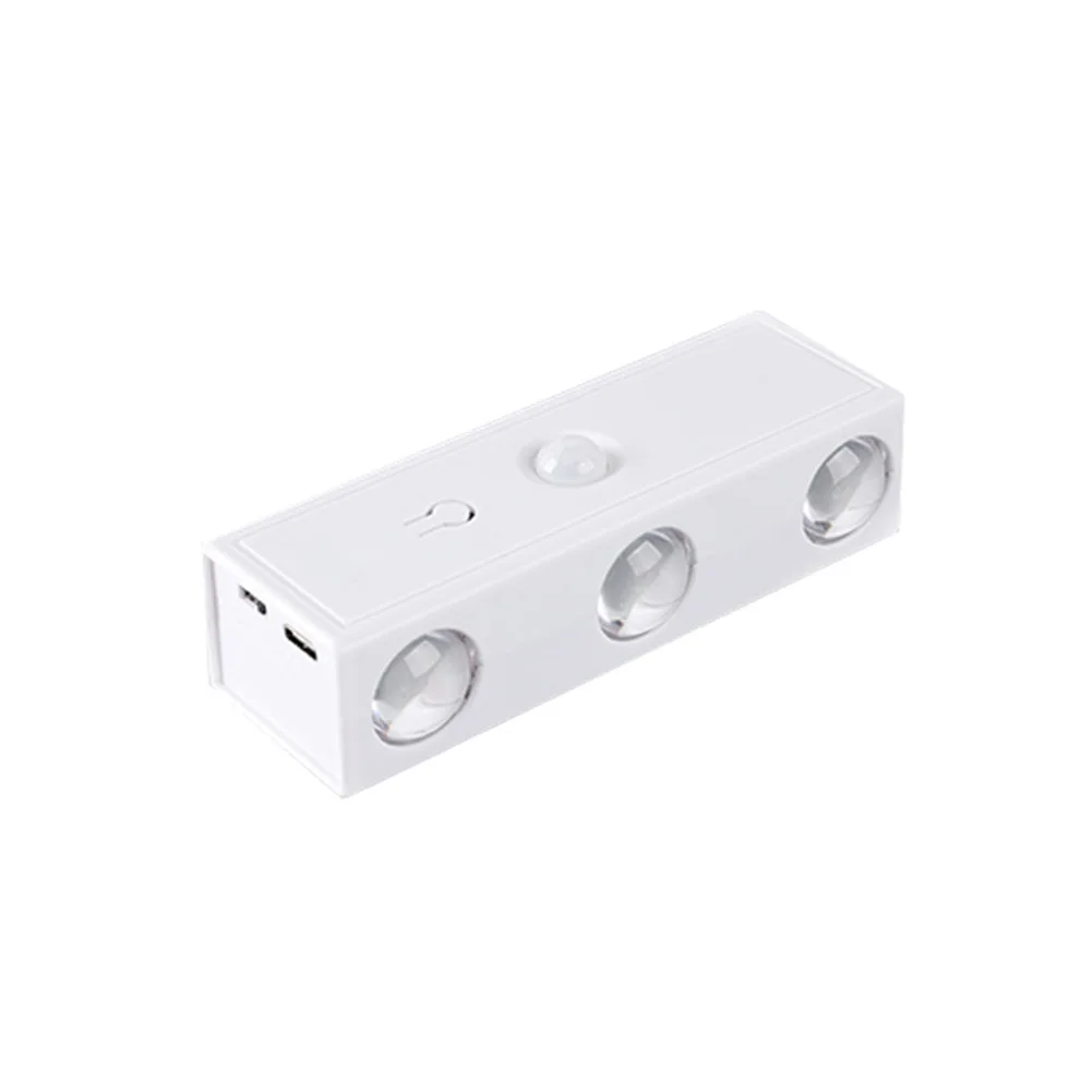 Intelligent RGB Lighting, Human Body Induction Magnetic Night Light Wall-Mounted LED Sensor Light For Entryway Bedside Stairs