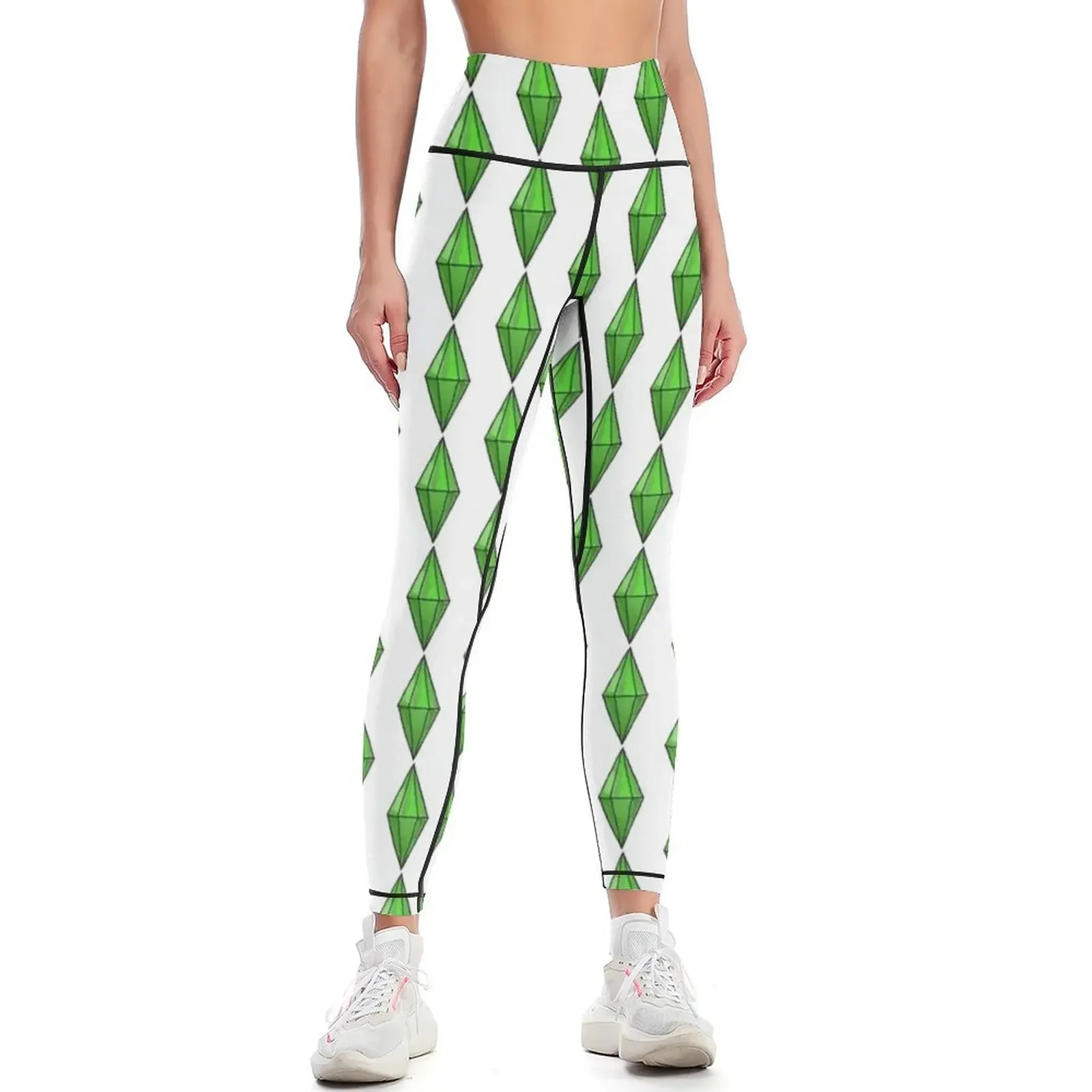 

Plumbob Leggings Women's trousers active wear gym's clothing trousers Womens Leggings