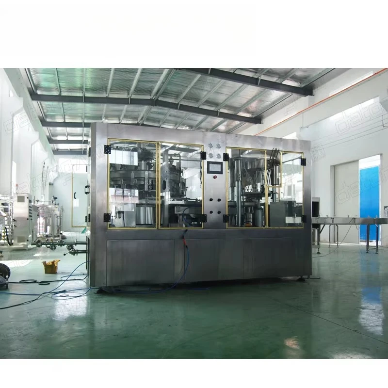 Fully Automatic Aluminum Can Soft Drink Beer Canning Filling Production Line Beer Can Filling Machine Line Rotary Customized