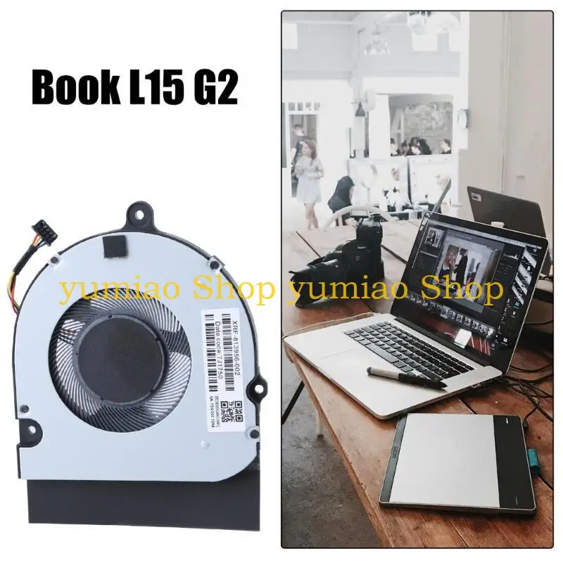 

587B Advanced CPU Cooling Fan for ThinkBook L15 Laptops Superior Performances