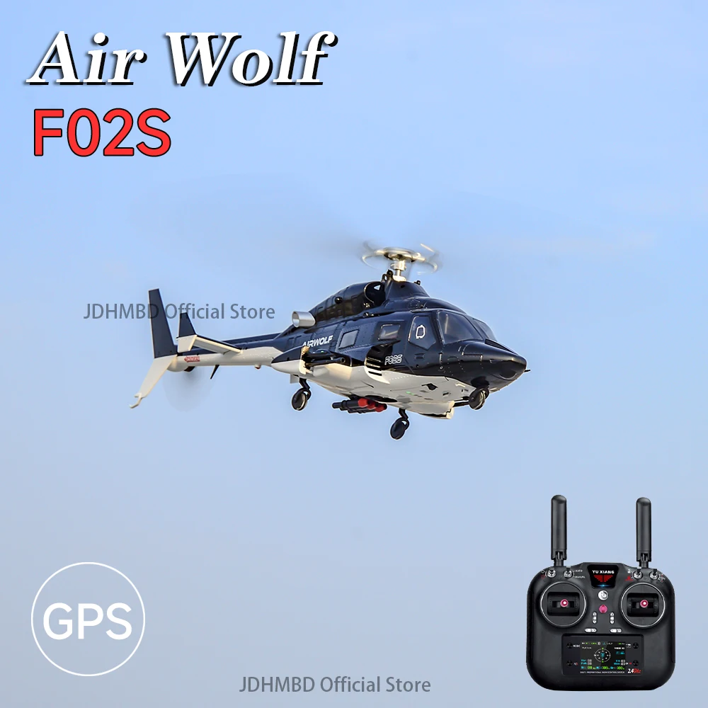 

YUXIANG F02S Airwolf Девятиканальный GPS Интеллектуальный 6G Безвоздушный Моделирующий Вертолет