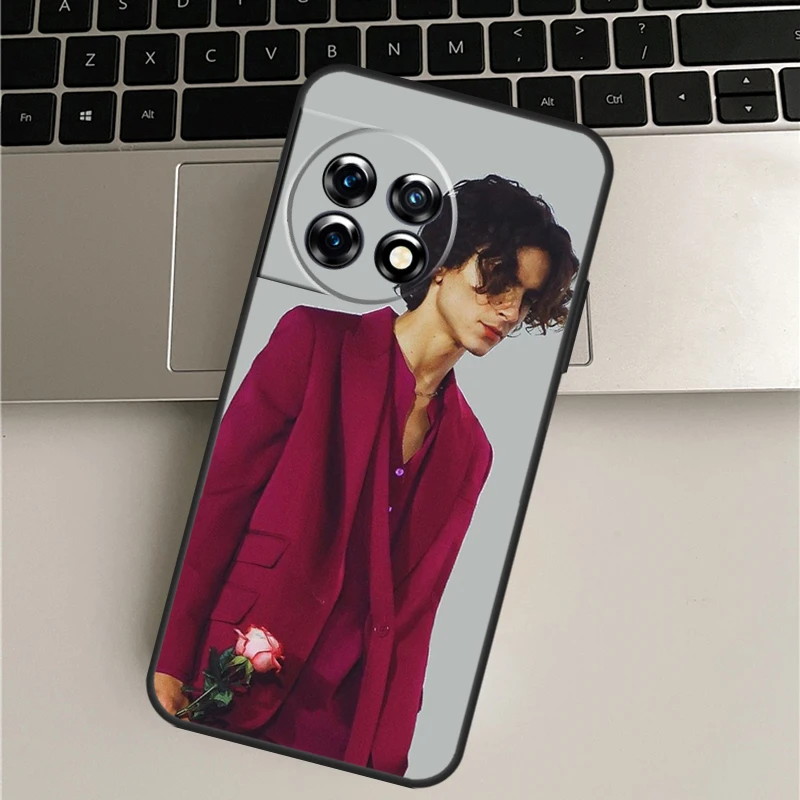 Timothee Chalamet aktor pokrowiec na OnePlus Nord 2 2T CE2 Lite N10 N20 pokrowiec na OnePlus 11 9 10 Pro Ace 2 8T 9RT 10T