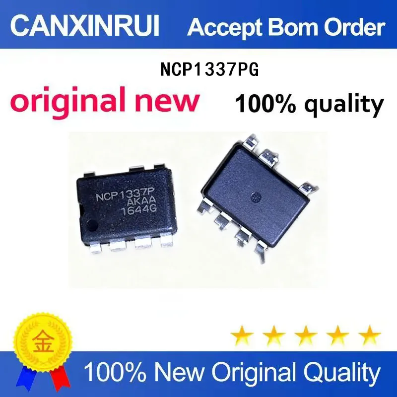 (5-100 Pieces) Brand new original NCP1337P DIP-7 NCP1337PG spot chip IC