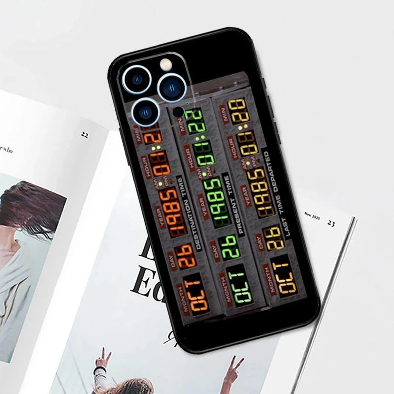 Back to the Future Flux Capacitor Case For iPhone 14 13 12 11 15 16 Pro Max Plus XS Max X XR 7 8 Plus 13 12 Mini Phone Cover image 3