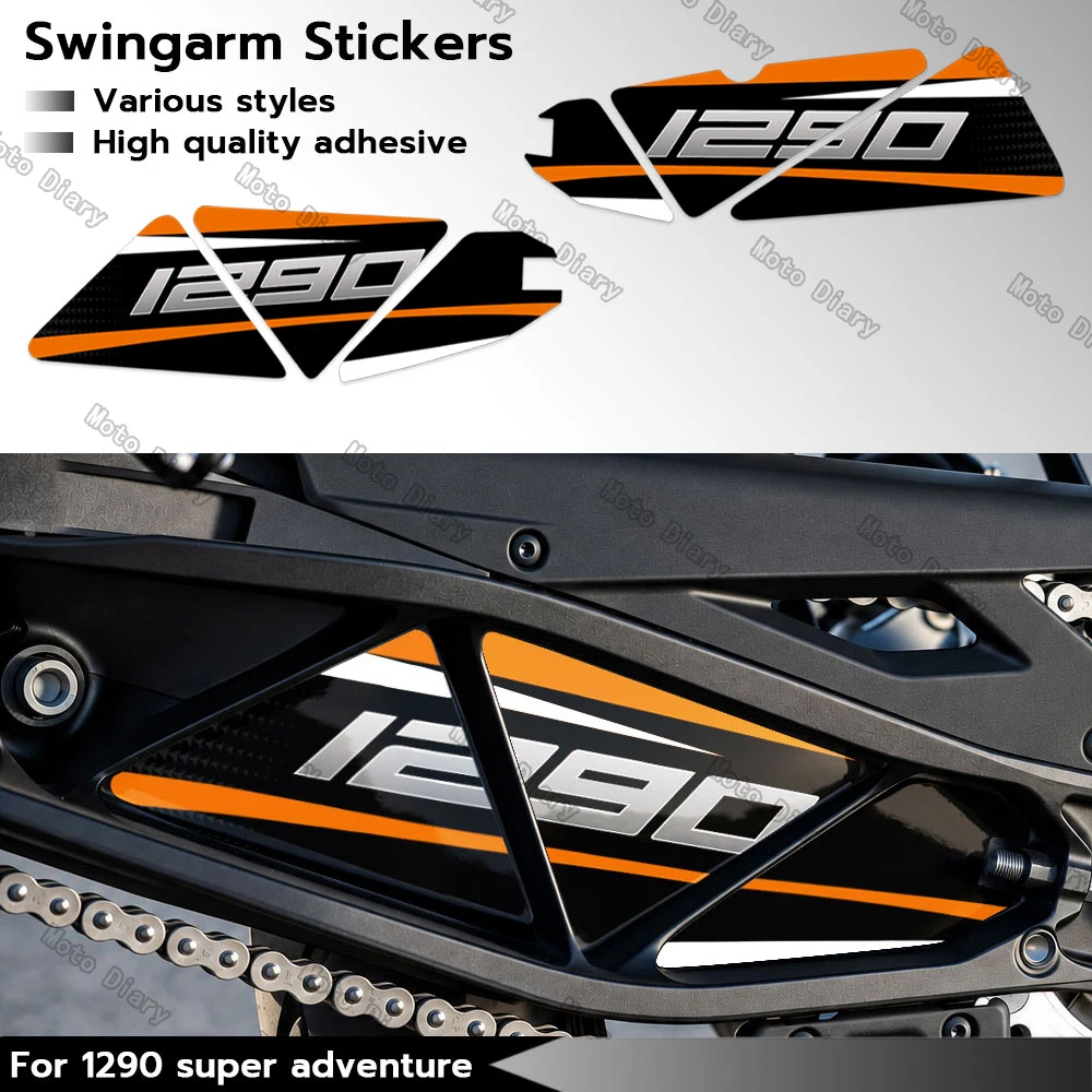 Motorcycle Swingarm Sticker Rotating Shaft Swing arm Decal Accessories For KTM 1290 Super Adventure S R 2021-2025 2024 2023