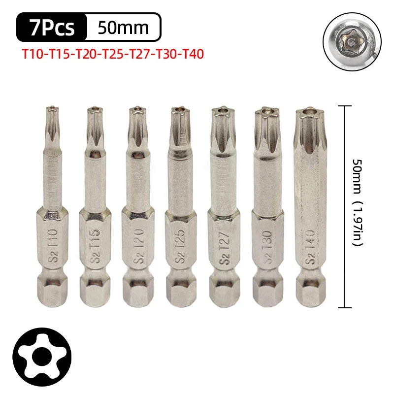 5/7 Pcs 5 Point Tor…