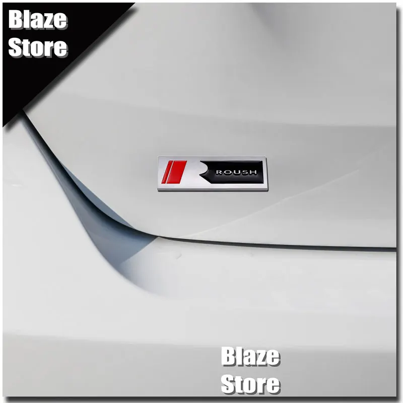 ملصق شارة تعديل السيارات المعدني ، درابزين ، ملصق الباب الخلفي لفورد F150 بروننج موستانج شيلبي GT co