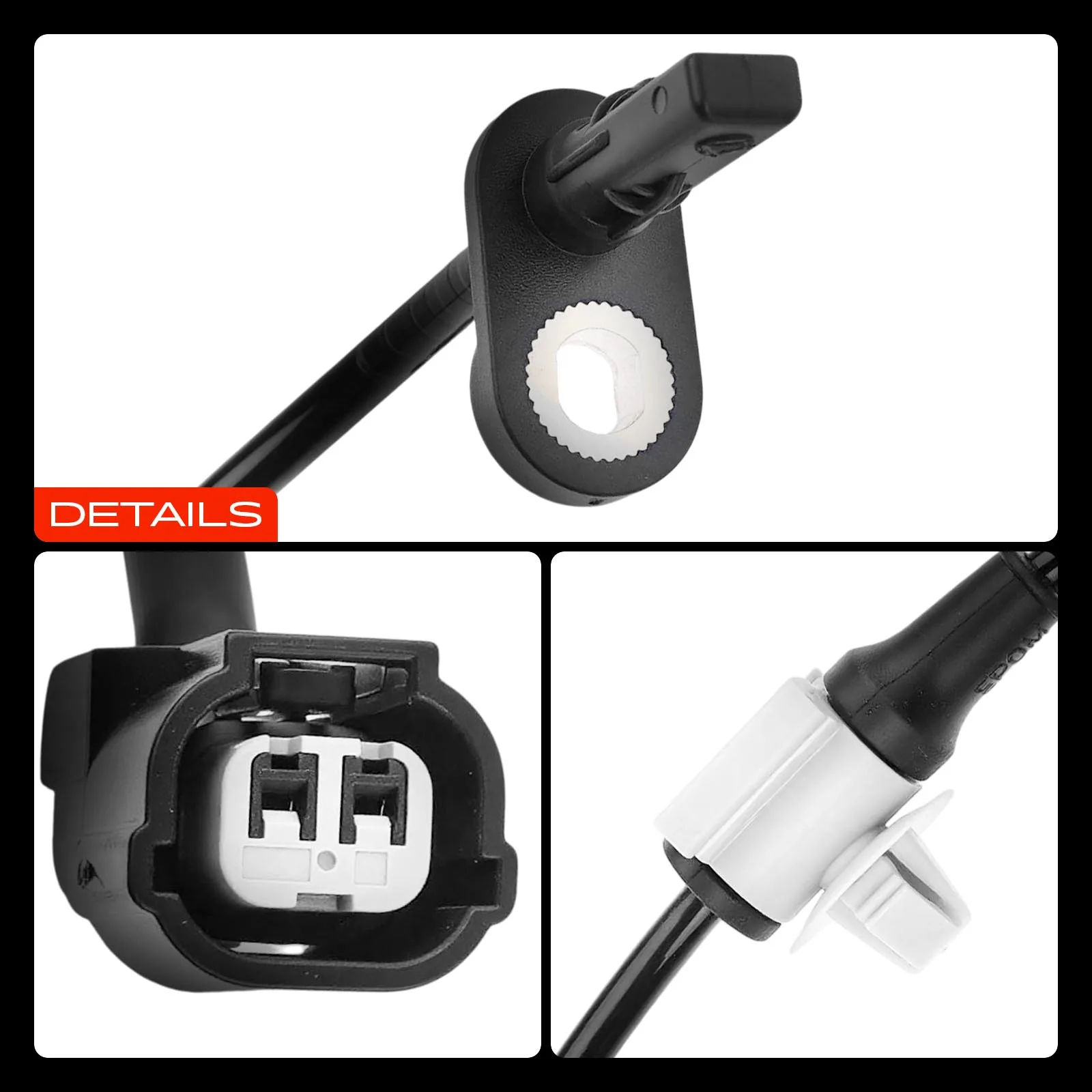 A-Premium Front Driver Side ABS Wheel Speed Sensor for Honda Odyssey 2007-2010 7