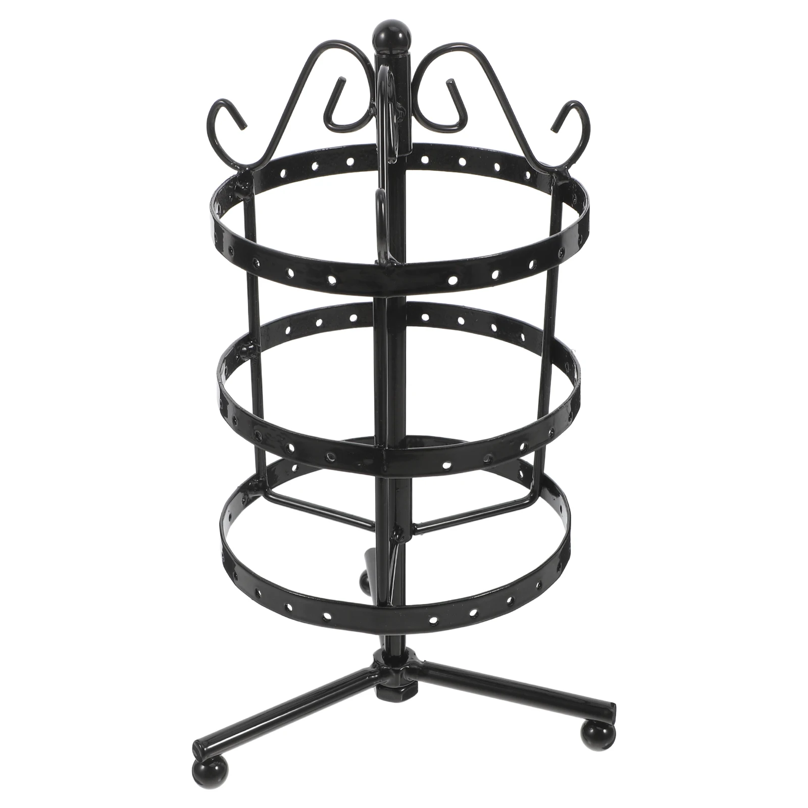 

Earring Holder Display Stand Adjustable Jewelry Bathroom Storage Organizer Iron