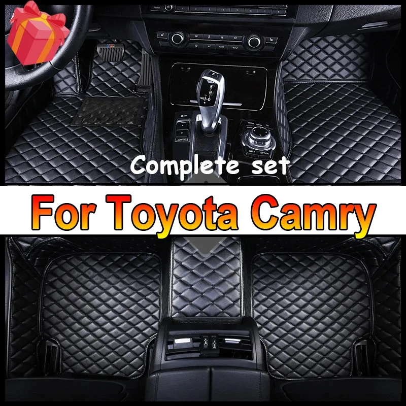 

Custom Car Floor Mats For Toyota Camry Auto Carpets Foot Coche Accessorie