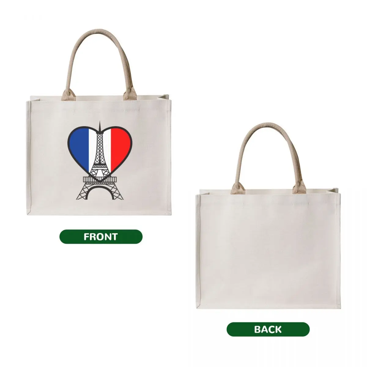 paris tower france Tote Bag tote bag university Cloth bags hand bags