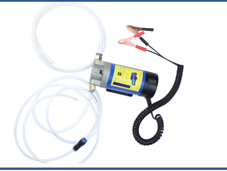 12V 24V 2L/min Small Engine Oil Changer Portable Gear Oil Pump Automobile Oil Electric Oil Well Pump Oil Refueling Pump