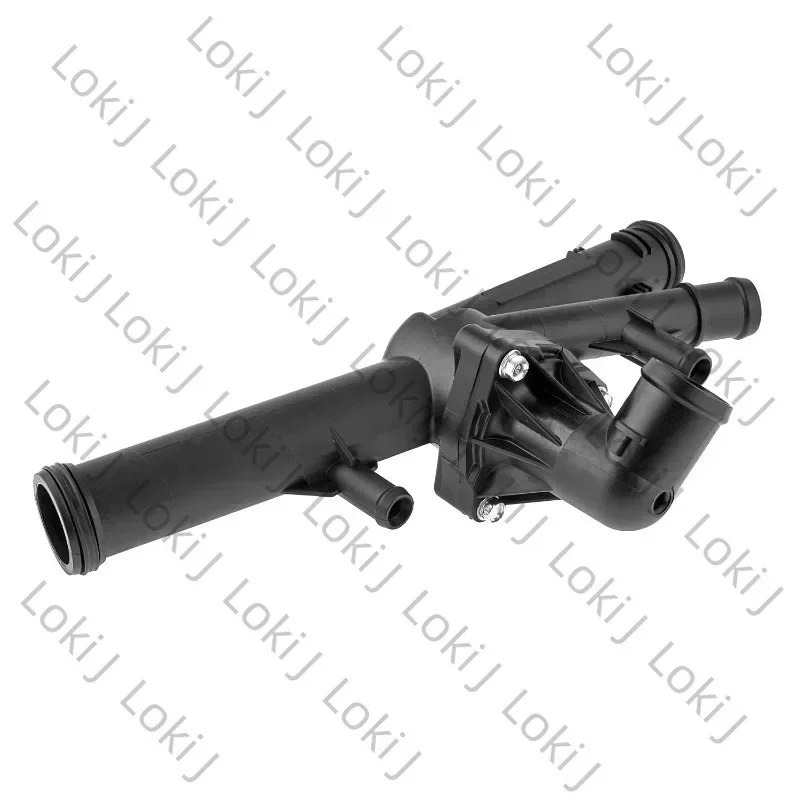 Engine Coolant Thermostat Assembly 03H121117A,03H121121B/C For AUDI Q7 3.6 2006-2010,VW EOS,Passat,Phaeton,Touareg V6 2005-2018