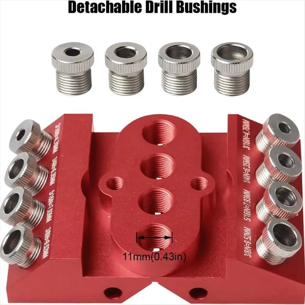 guide-de-percage-coude-a-30-45-90-degres-alliage-d'aluminium-guide-de-trous-de-percage-compact-gabarit-angles-de-percage-polyvalents-plusieurs-tailles-de-trous