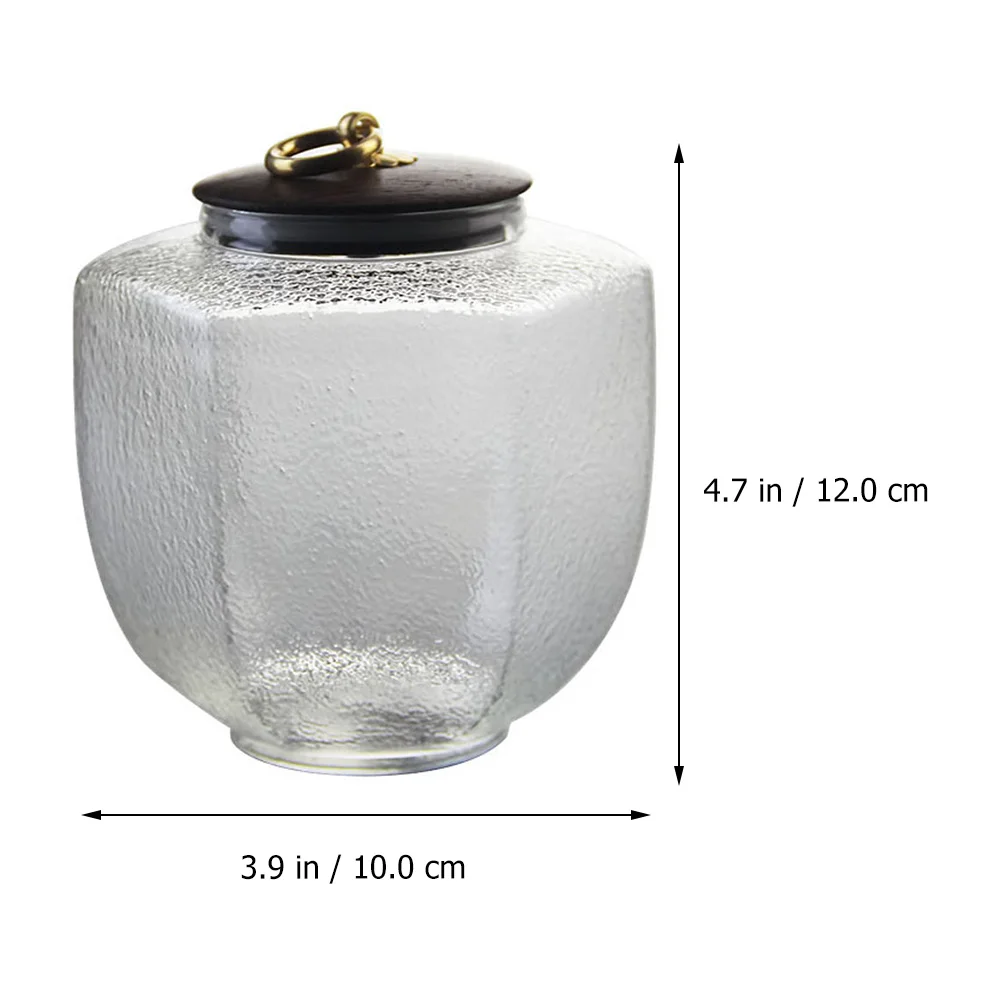 

Tea Glass Jars Sealed Containers Airtight Storage Food Preservation Canisters Japanese Style Mason Jar