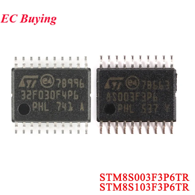 10Pc/1pc STM8S003F3P6TR STM8S103F3P6TR STM8S003 STM8S103 STM8S003F3P6 STM8S103F3P6 16MHz 8Bit Single-chip MCU Microcontroller IC