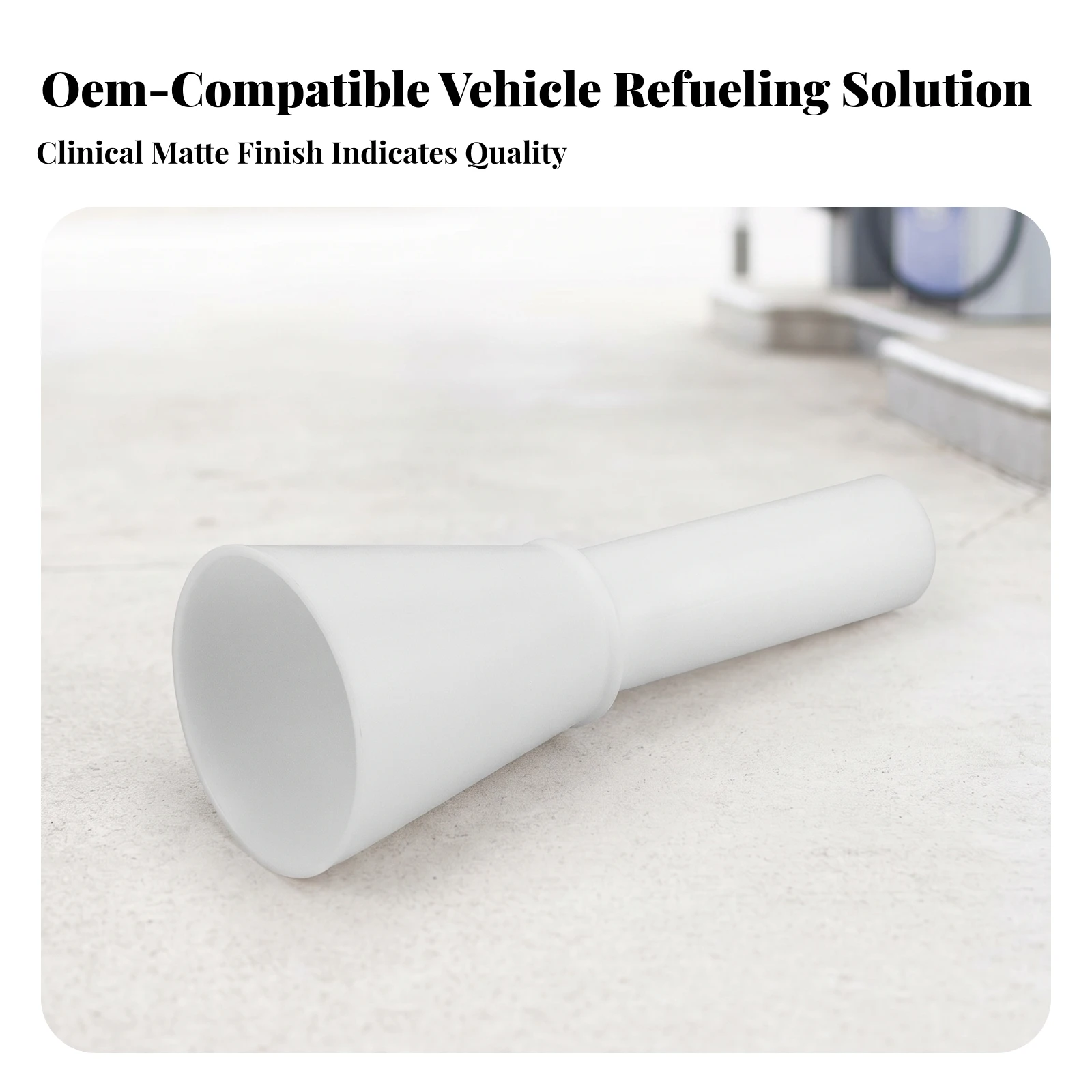 UniversalCompatible Funnel Easy to Use Car Funnel with Long Spout Heavy-Duty Spill-Spill-Proof for Mechanics, Roadside Emergency