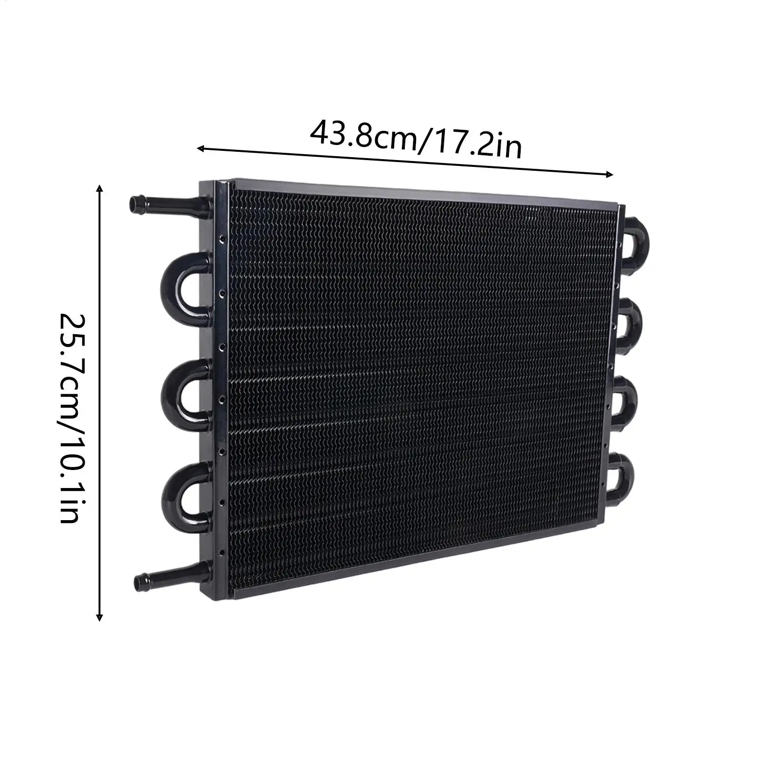 Universal Transmission Cooler Aluminum Alloy Heat-Resistant Mounting Hardware Car Transmission Cooler For Cars SUVs Vehicles