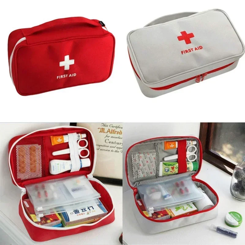 First Aid Kit Home Medicine Storage Bag Portable Travel Medicine Box Survival Bag Emergency Bag For Car Camping