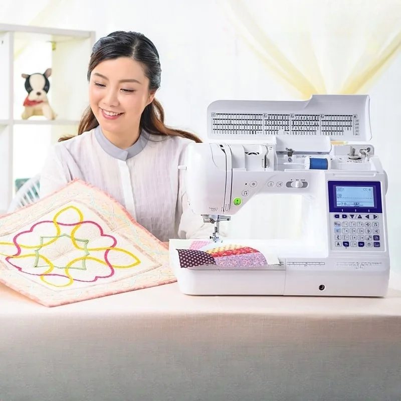 Household Multifunctional Computer Sewing Machine F420 Automatic Patchwork Edge Locking Smart
