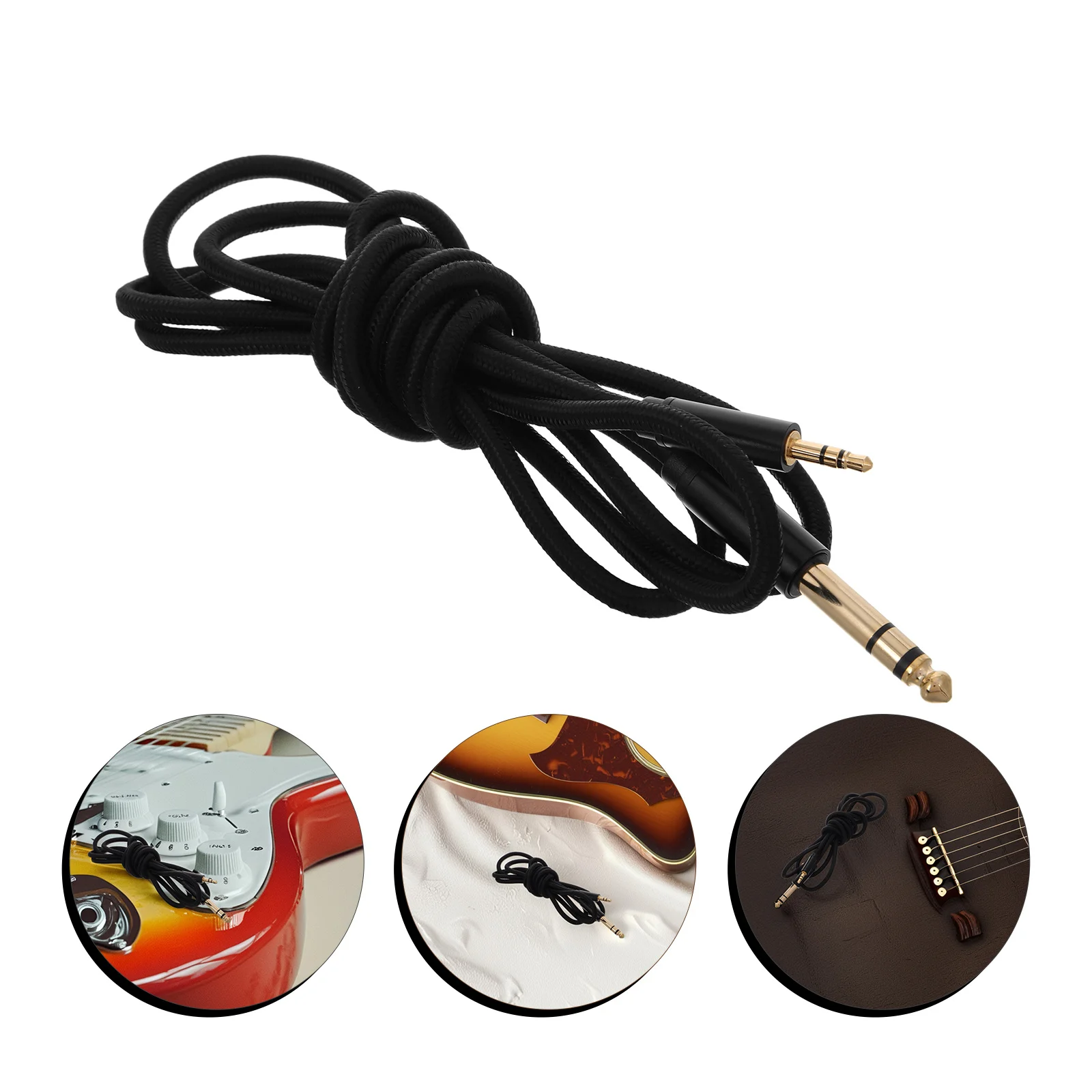 

Speaker Audio Cable Headphones Auxiliary Cord Guitar Amp Jack Plug Play Stereo Extension Cord For Phones Amplifiers